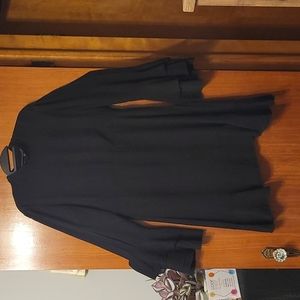 Zara Woman Black Mid Length Dress L